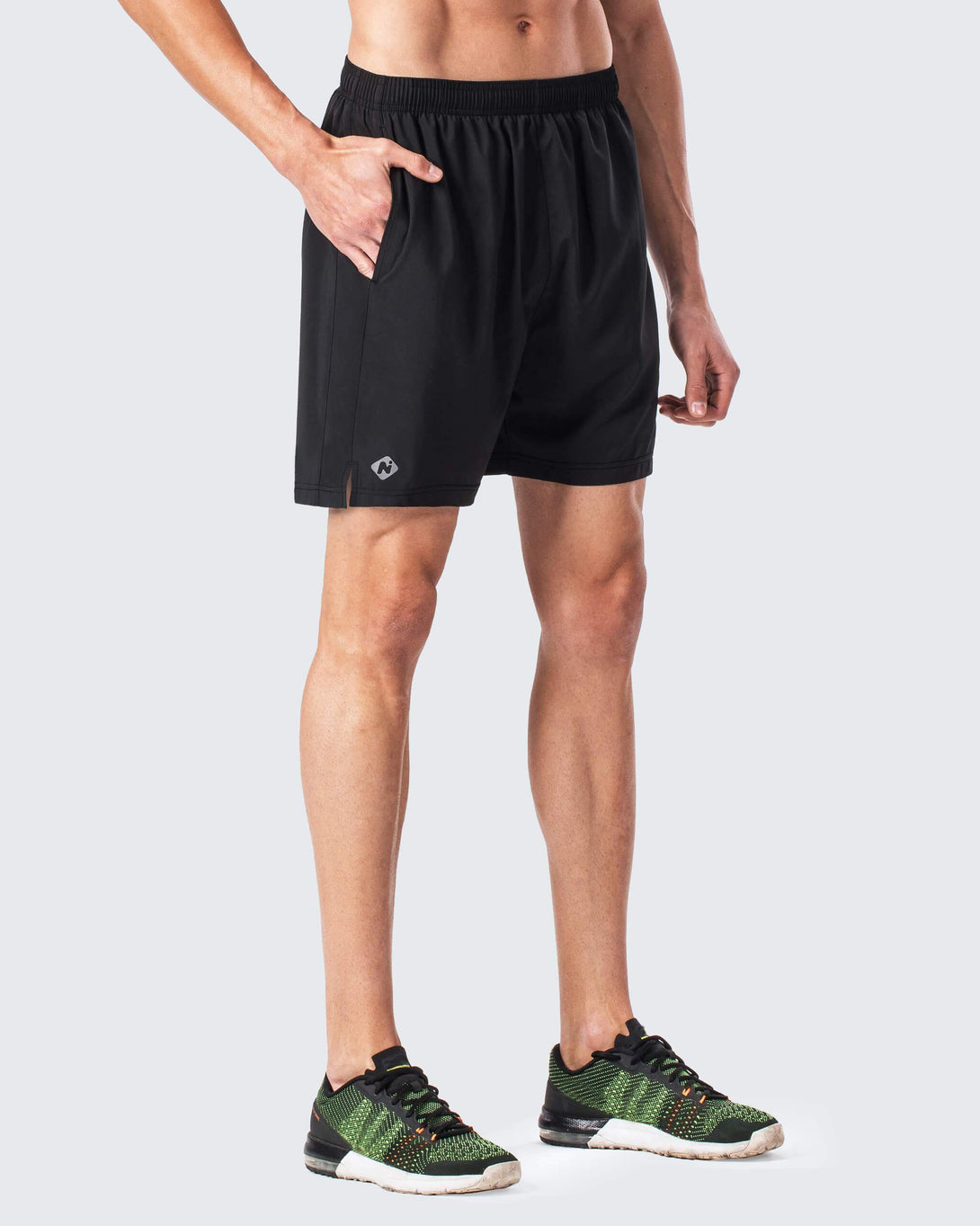 5" Woven Running Shorts-Naviskin