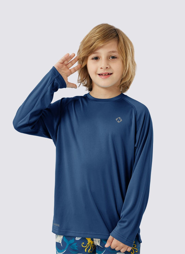 Boy's Rash Guard Swim Shirts