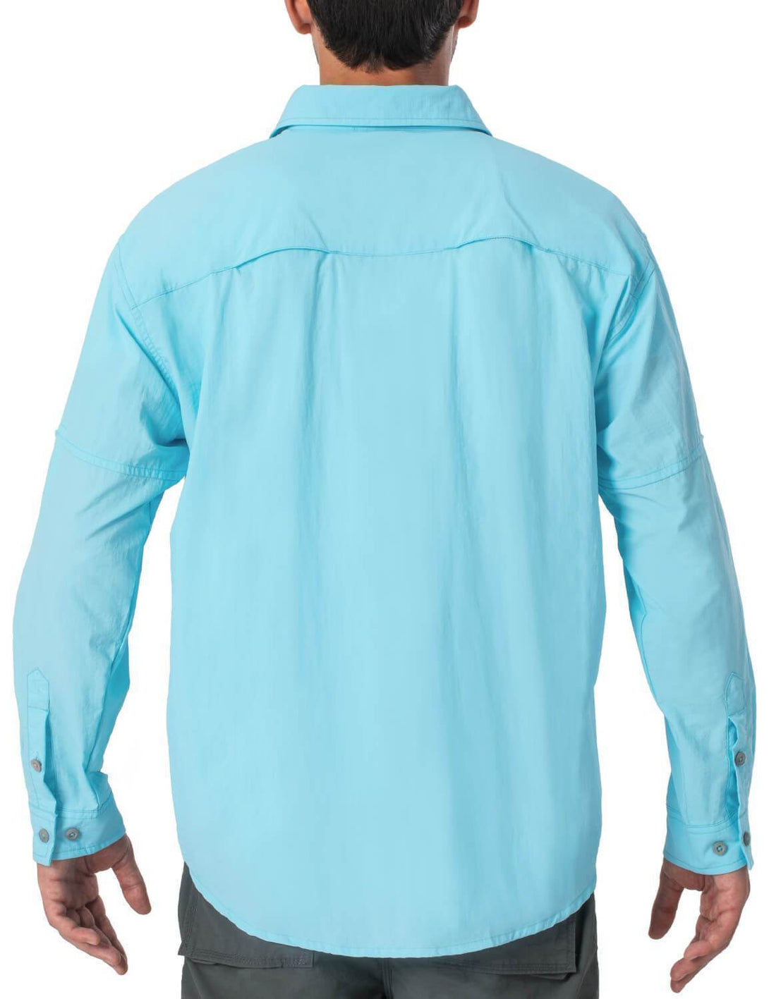 UPF 50+ Long Sleeve Fishing Shirt-Naviskin