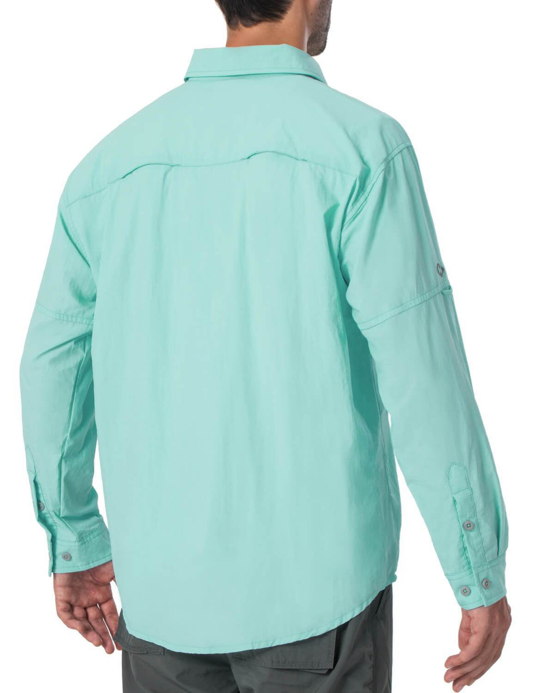 UPF 50+ Long Sleeve Fishing Shirt-Naviskin