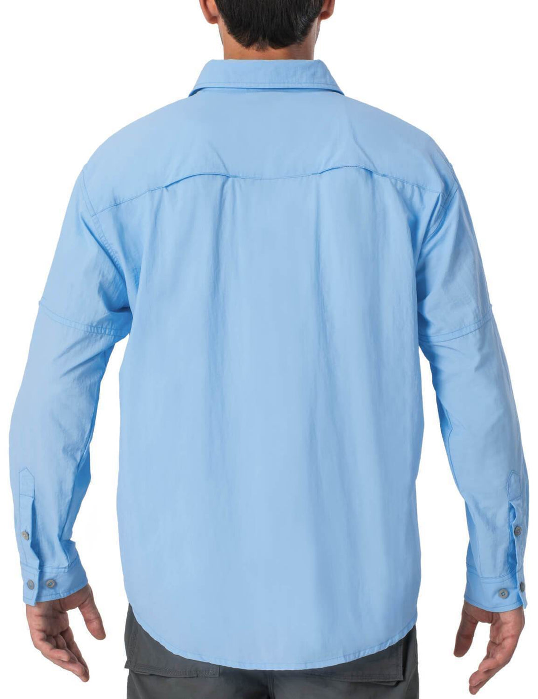 UPF 50+ Long Sleeve Fishing Shirt-Naviskin